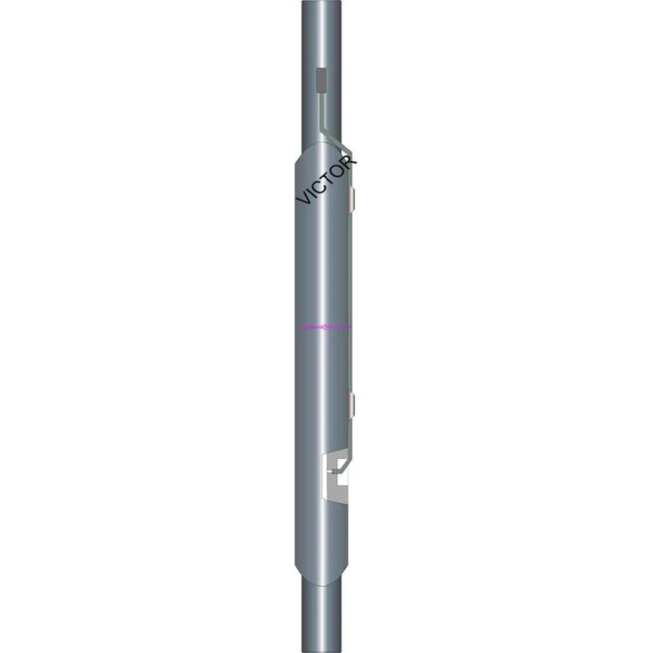 Separate Pipeline Chemical Injection Mandrel With Round Cross Section